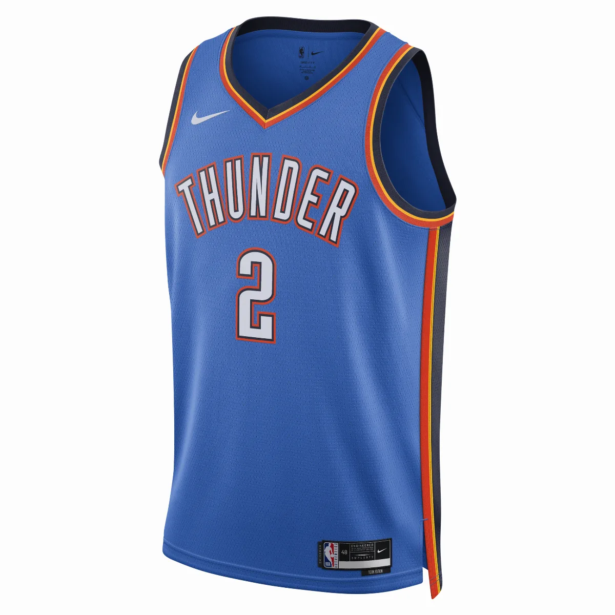 Oklahoma City Thunder Shai Gilgeous-Alexander Icon Edition 2022/23 Dri-FIT NBA Swingman Jersey by Nike
