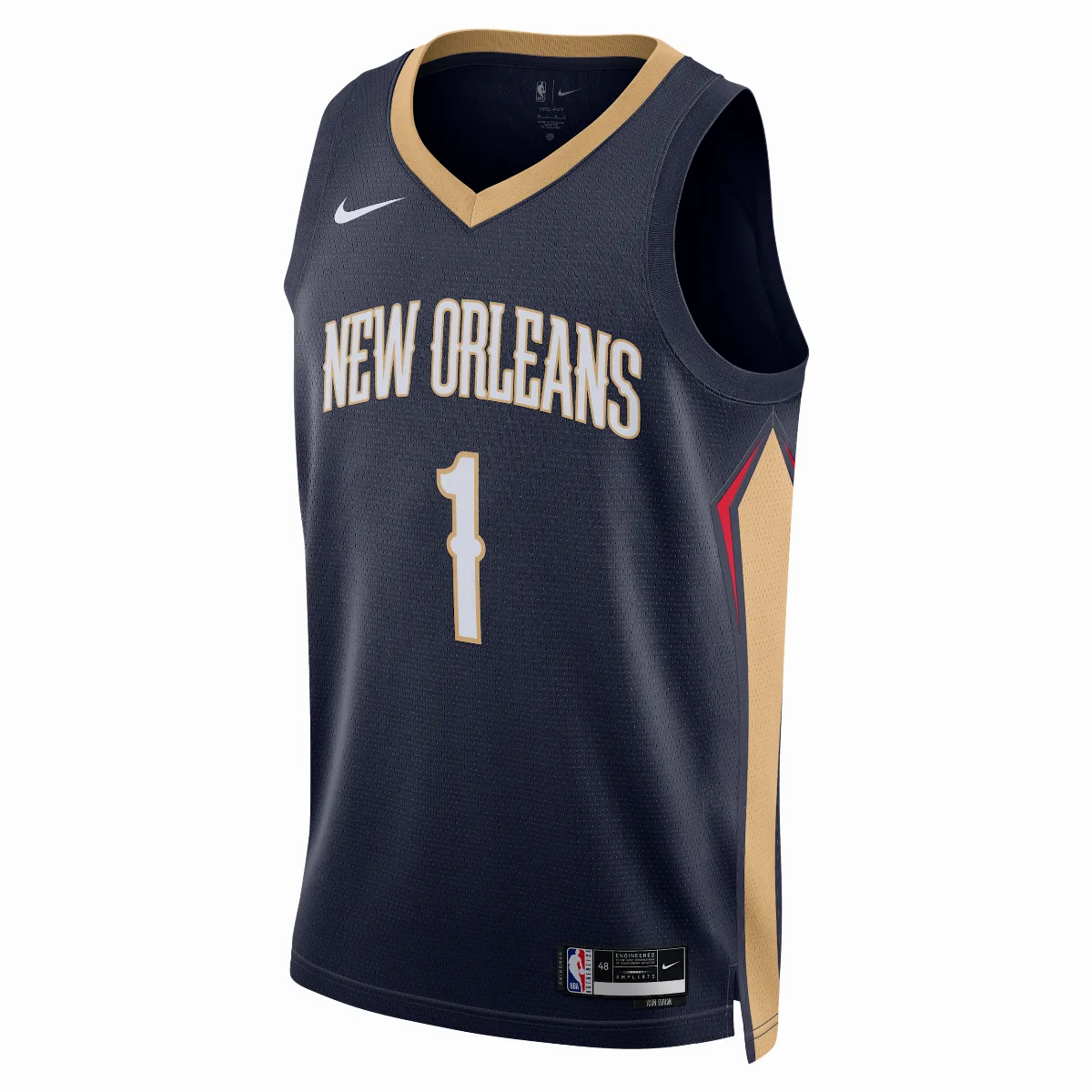 New Orleans Pelicans Icon Edition Dri-FIT NBA Swingman Jersey