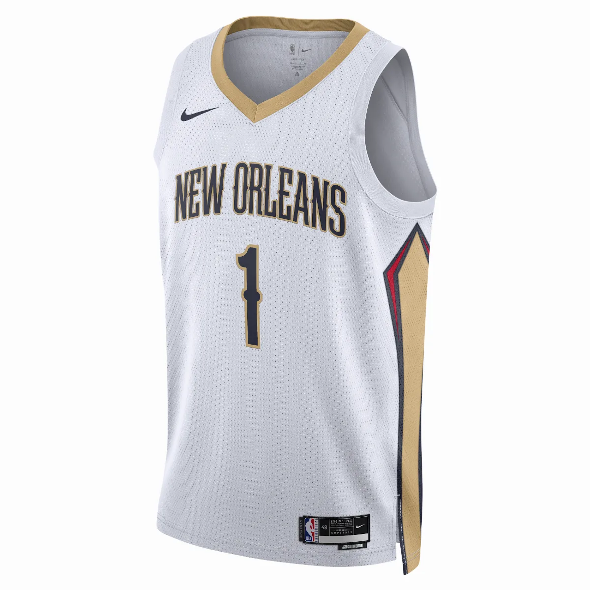 New Orleans Pelicans Association Edition Dri-FIT NBA Swingman Jersey by Nike