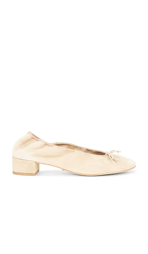 Moma Pump - Stone Suede by Tony Bianco