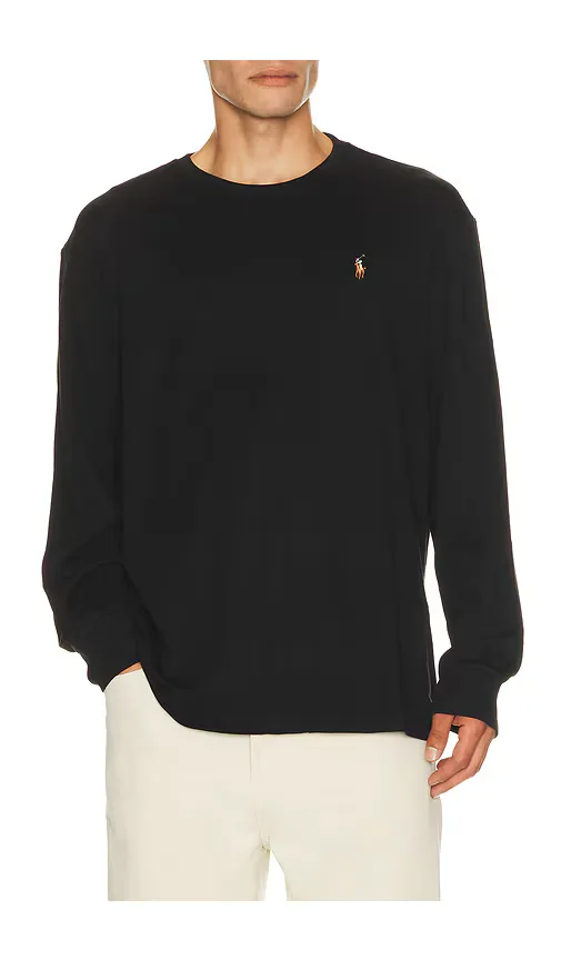 Soft Touch Long Sleeve T-Shirt by Polo Ralph Lauren