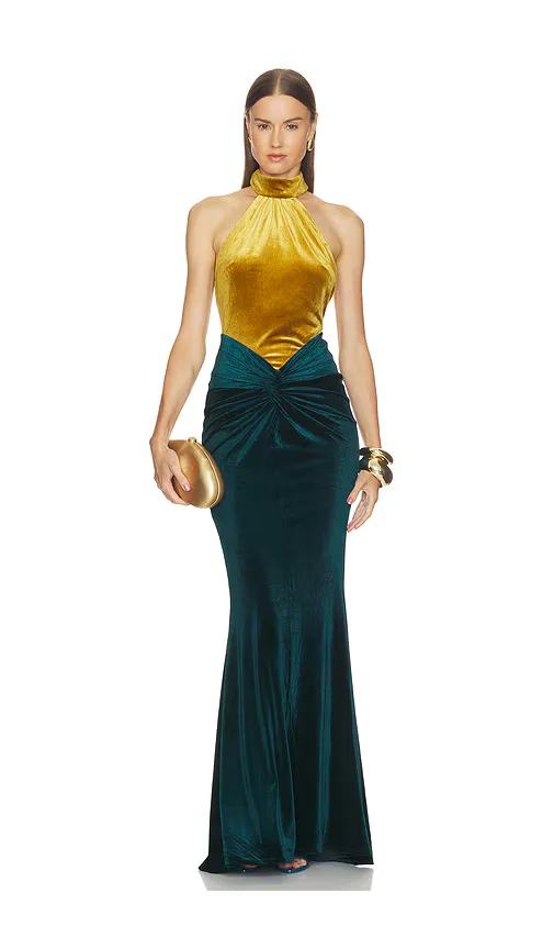 Goleta Velvet Dress by retrofete