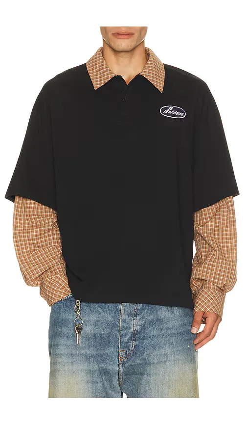 Polo Layered Shirt by WE11DONE