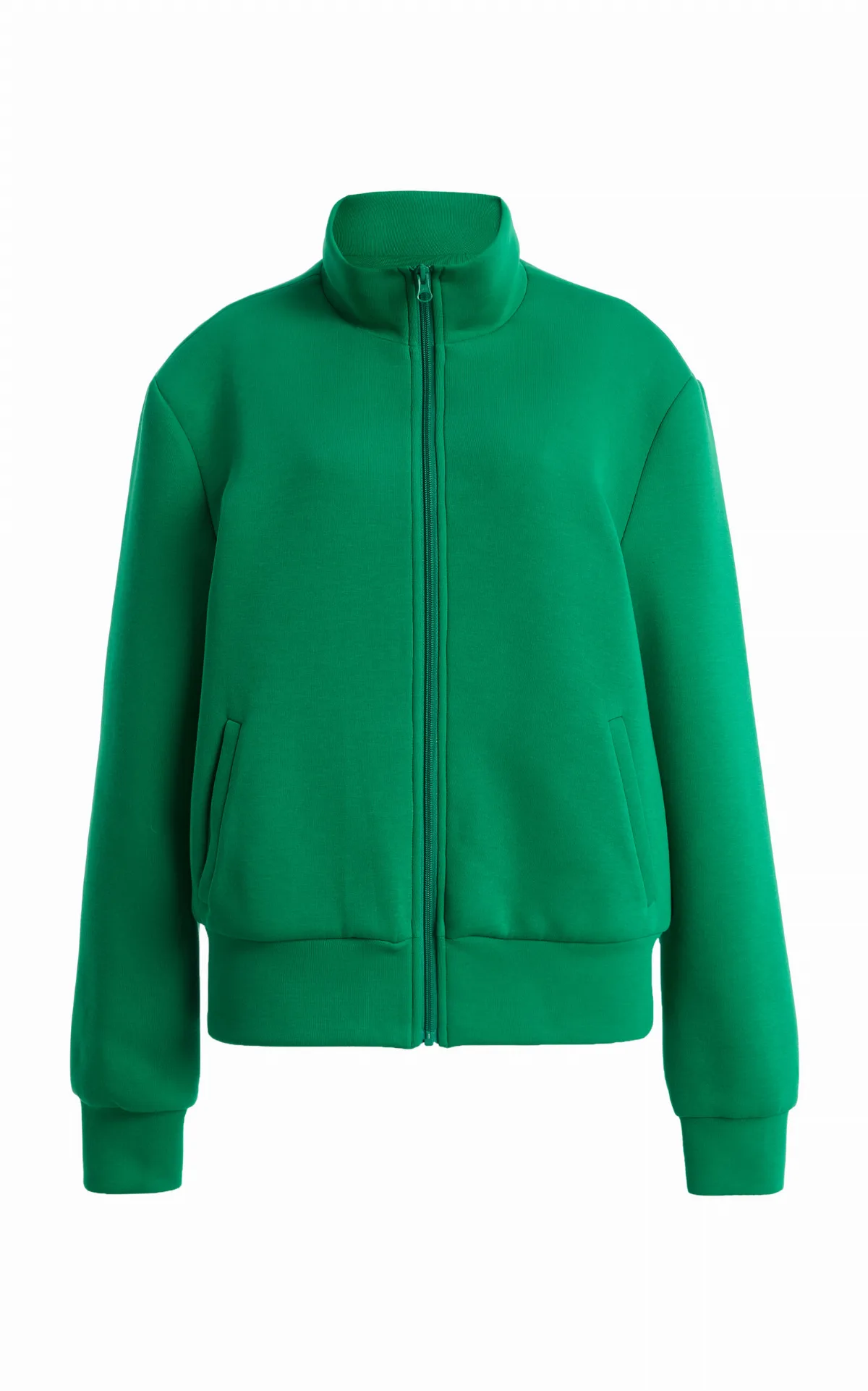 Zipped Jersey Jacket by Lii