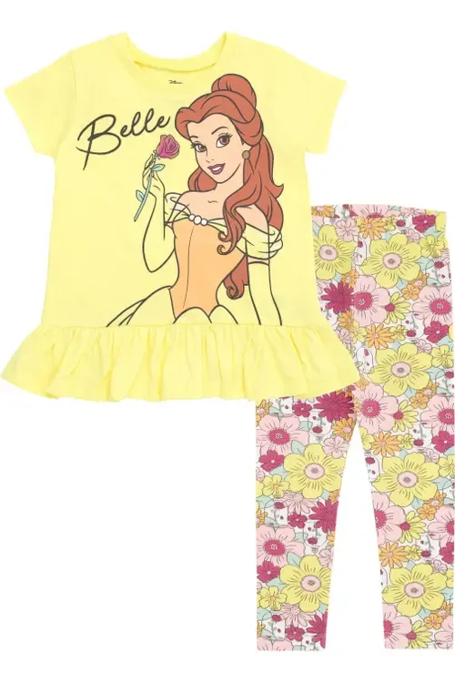 Princess 2-Piece T-Shirt and Leggings Set by Disney