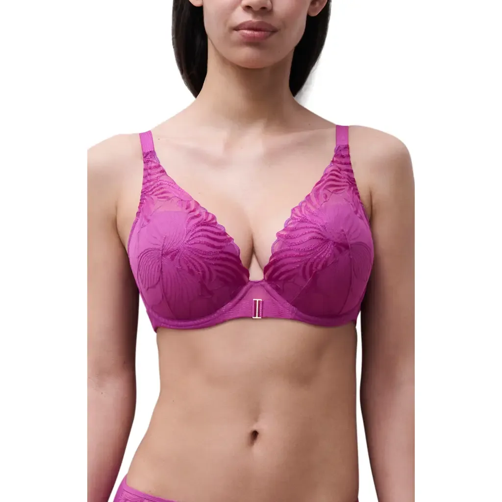Legend Underwire Plunge T-Shirt Bra by Chantelle Lingerie