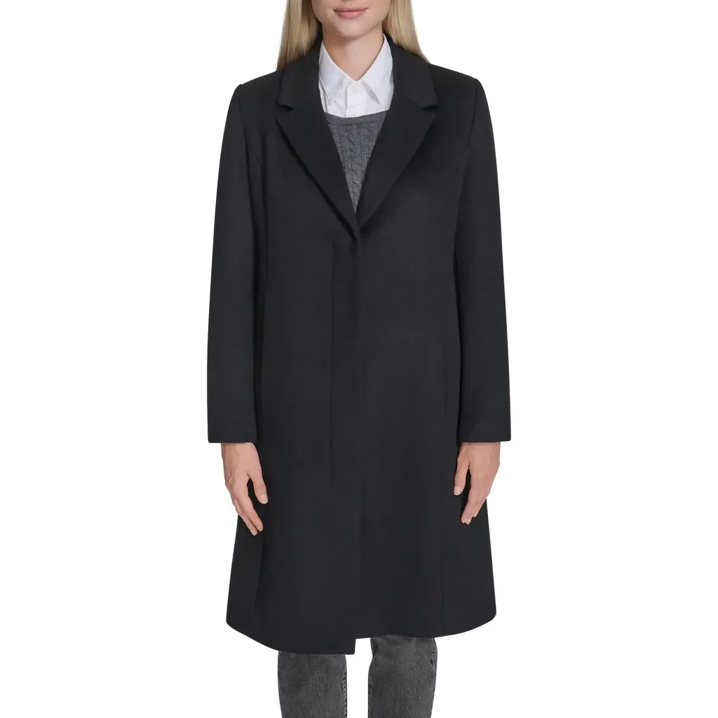 Slick Wool Blend Coat by Cole Haan