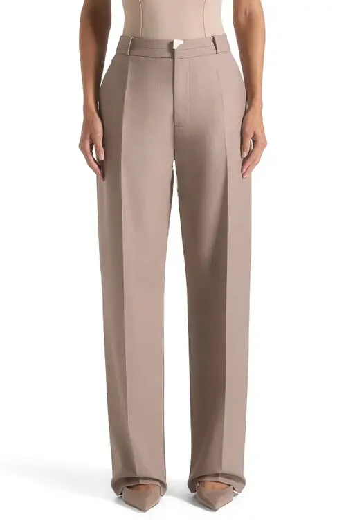Doria Tailored Trousers with Waistband Detail by Manière De Voir