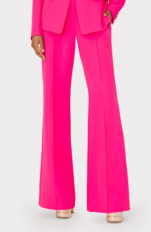 Nash High Waist Cady Wide Leg Pants by Milly