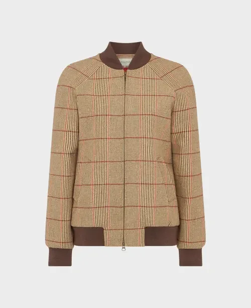 Louise Tweed Bomber Jacket by Really Wild Clothing