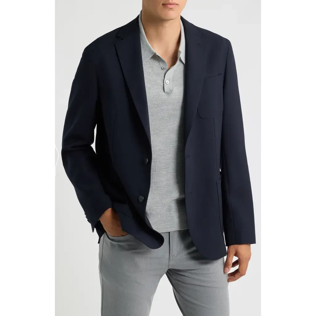 Hanry Virgin Wool Sport Coat by BOSS