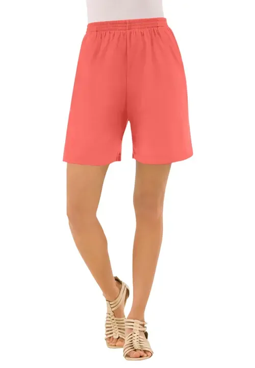 Soft Knit Pull on Short by Roaman's