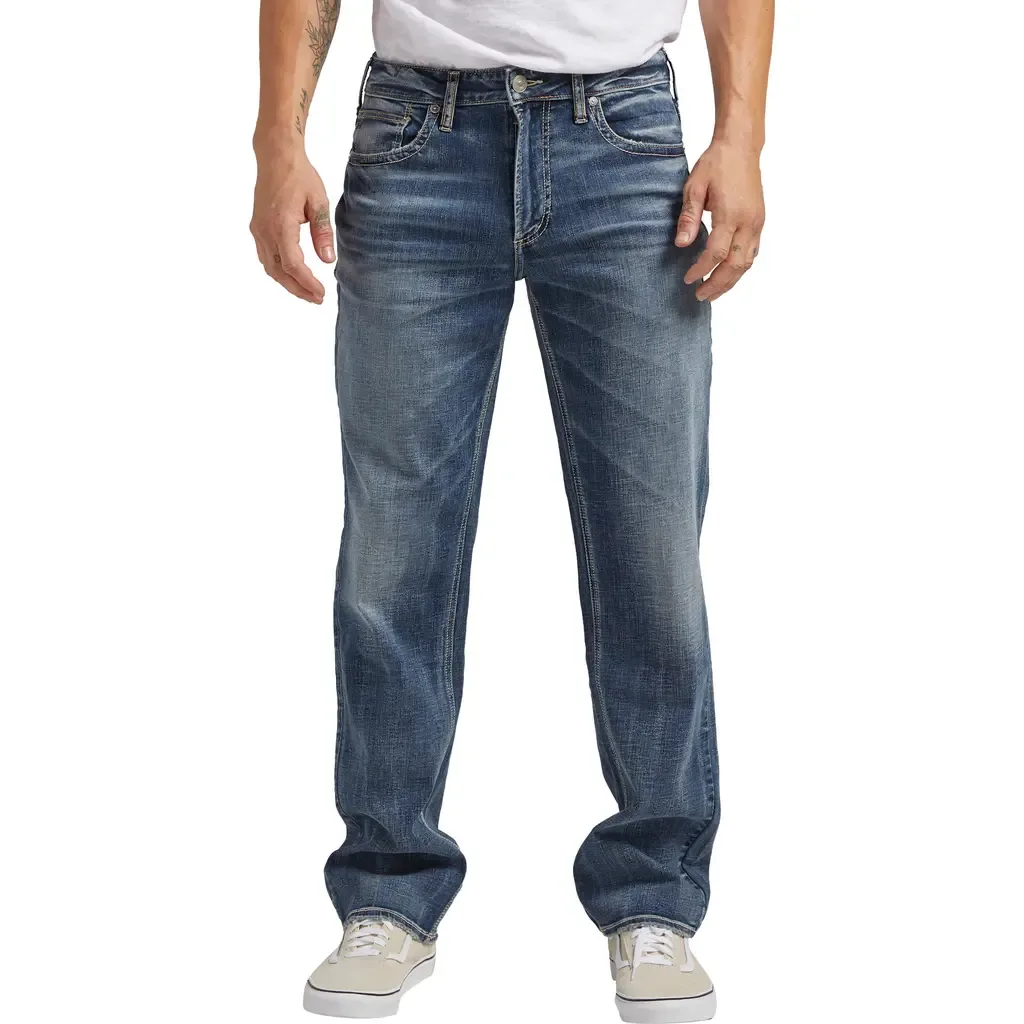 Grayson Classic Fit Straight Leg Jeans by Silver Jeans Co.