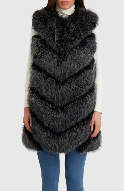 Fur-Free Fox (faux Fur) Vest by Lyla Grant