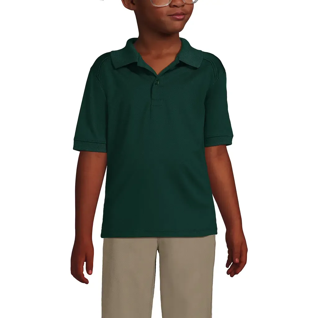 School Uniform Short Sleeve Rapid Dry Polo Shirt by Lands' End