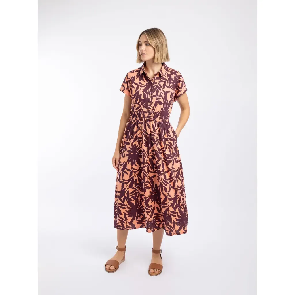 Artemis Printed Jersey Shift Dress by Weird Fish