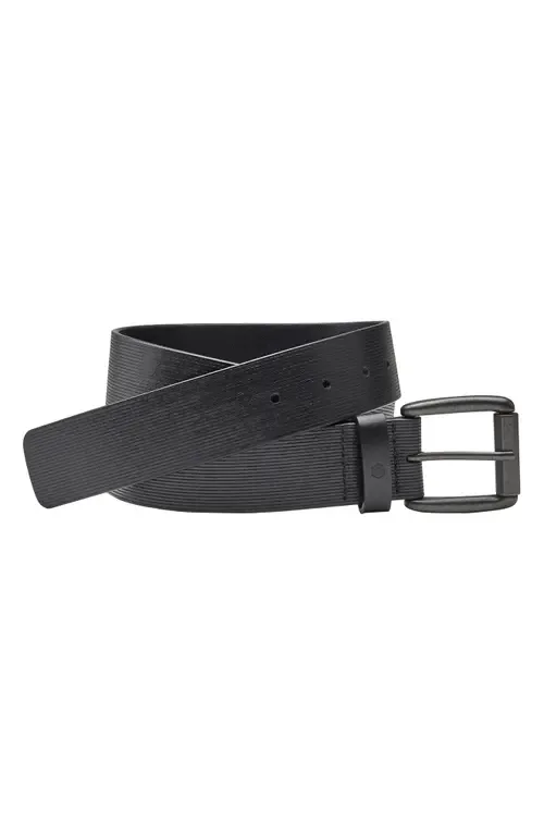 Scored Leather Belt by Johnston & Murphy
