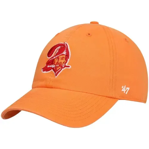 '47 Orange Tampa Bay Buccaneers Clean Up Legacy Adjustable Hat by '47