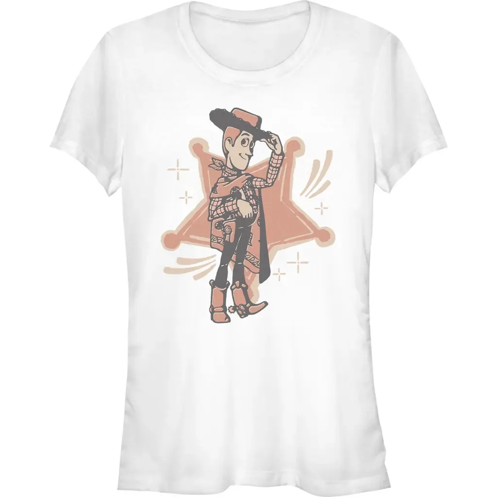 I Am Woody Badge Short Sleeve Graphic T-Shirt by Toy Story 5