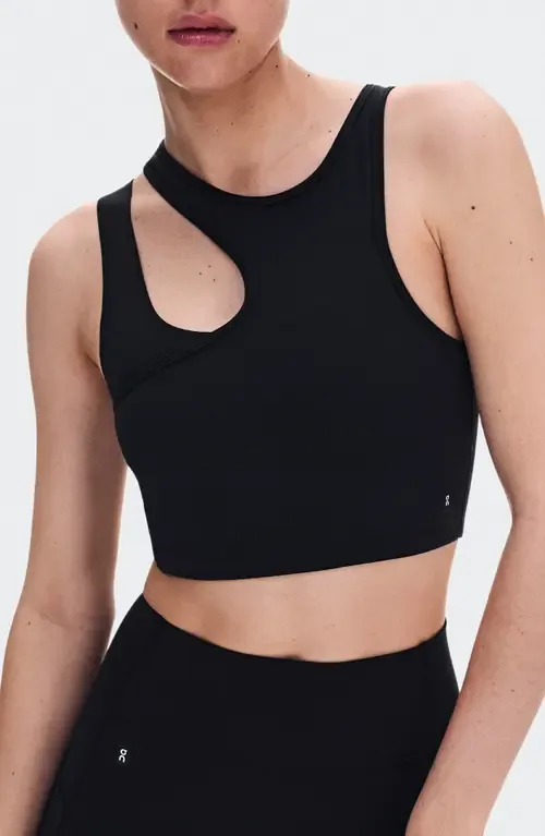 Studio Asymmetric Crop Tank by On
