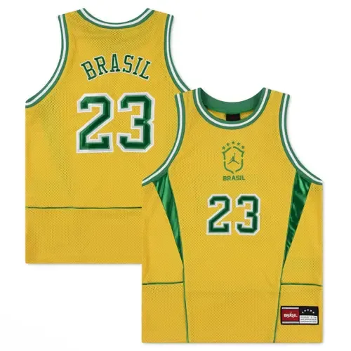 Jordan Brand Brazil National Team Mesh Basketball Fashion Jersey by Jordan Brand