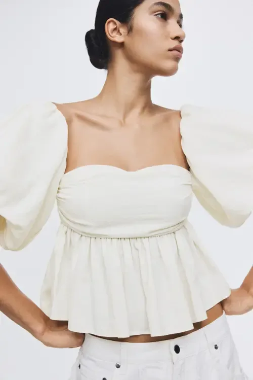 Off-The-Shoulder Top by H&M