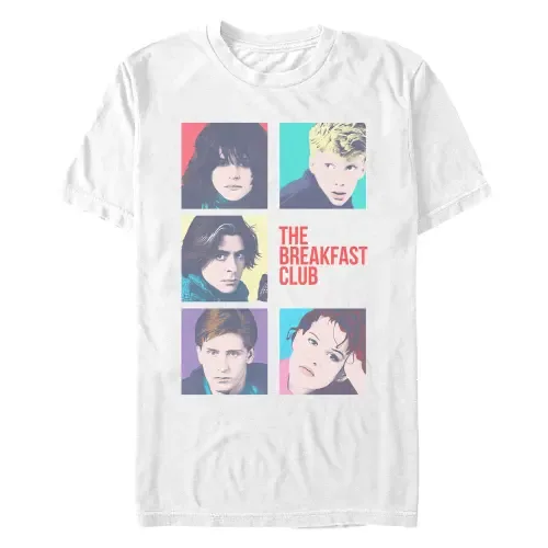 Pop Art Character Portraits Short Sleeve Graphic T-Shirt by The Breakfast Club