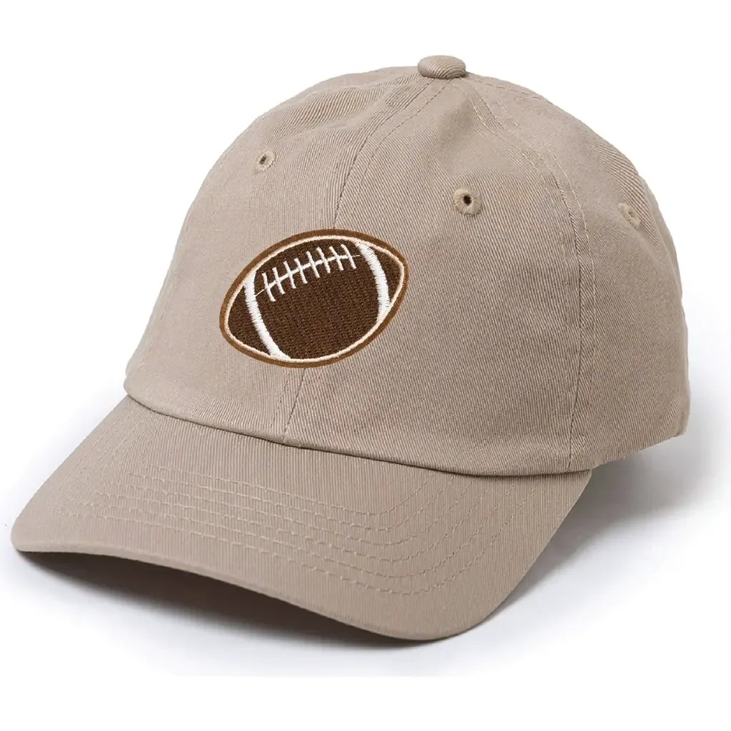 Football Patch Baseball Hat by Sweet Wink