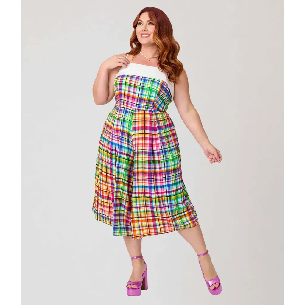 Wide Leg Nancy Romper by Unique Vintage