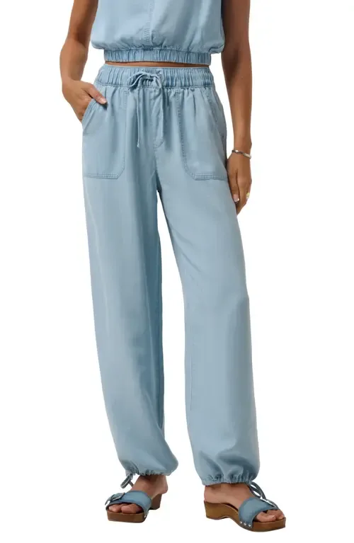 Tie Cuff Chambray Joggers by TravisMathew