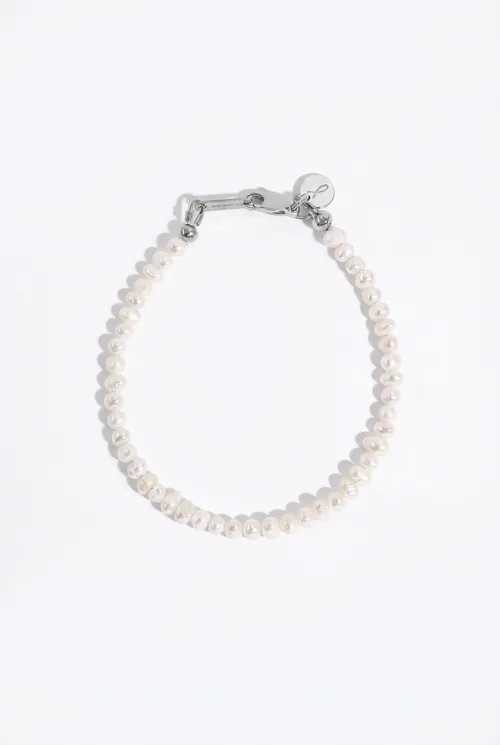 AA+ Freshwater Pearl Stainless Steel Bracelet