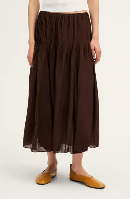 Pintuck Midi Skirt by Madewell