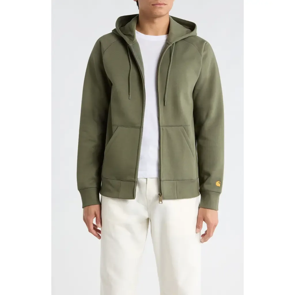 Chase Cotton Blend Zip-Up Hoodie by Carhartt Work In Progress