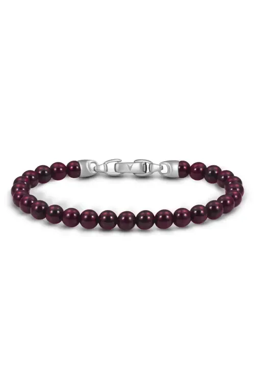 Amethyst Bead Bracelet by Vincero