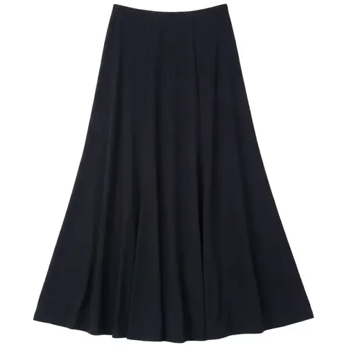 Polyester Knit Soft Drape Flattering Silhouette Skirt by Monte Carlo