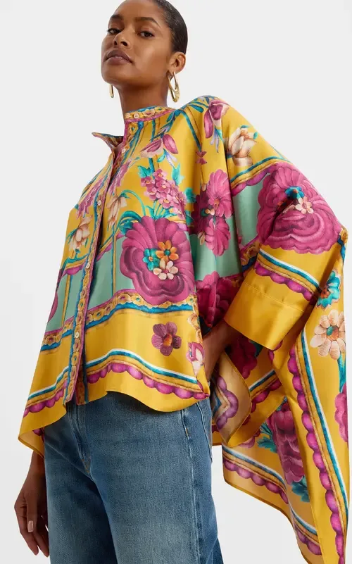 Foulard Shirt Zodiac Placée Marigold by La DoubleJ