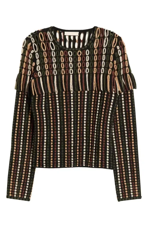Maga Open Knit Sweater by Ulla Johnson