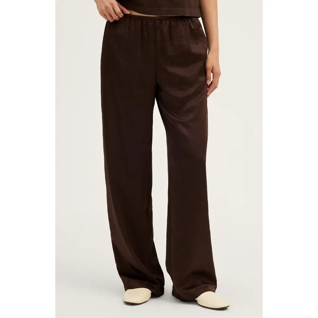 Devon Satin Pants by Madewell