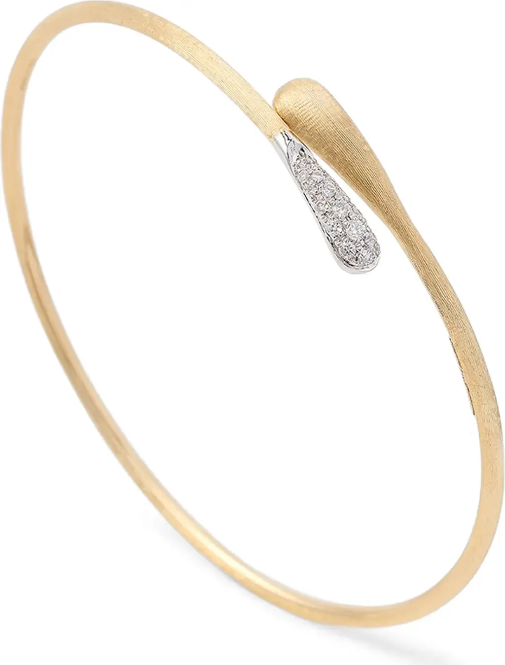 Lucia 18K Gold & Diamond Bypass Bracelet by Marco Bicego