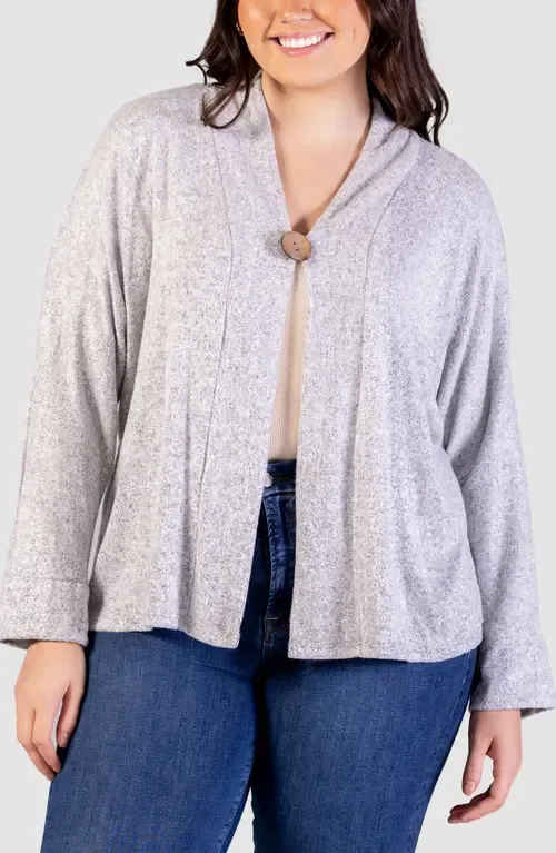 One-Button Cardigan by 24seven Comfort Apparel
