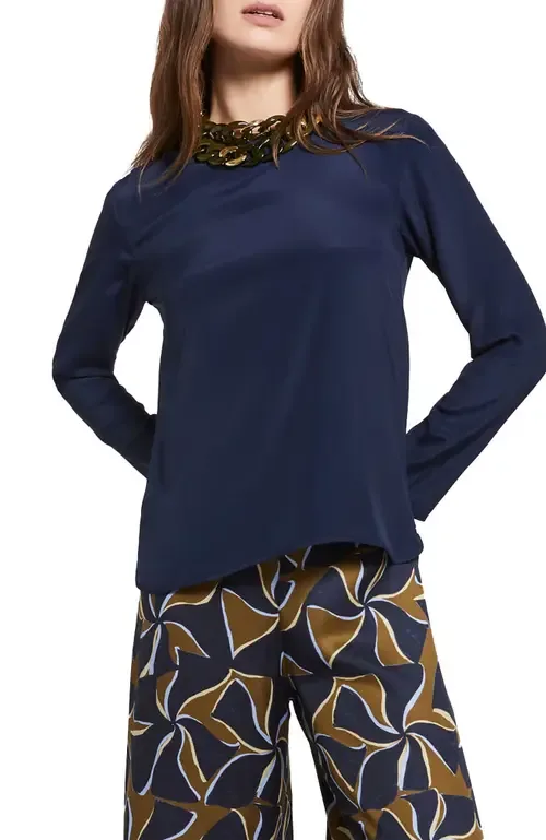 Silk-Blend Blouse by ottod'Ame