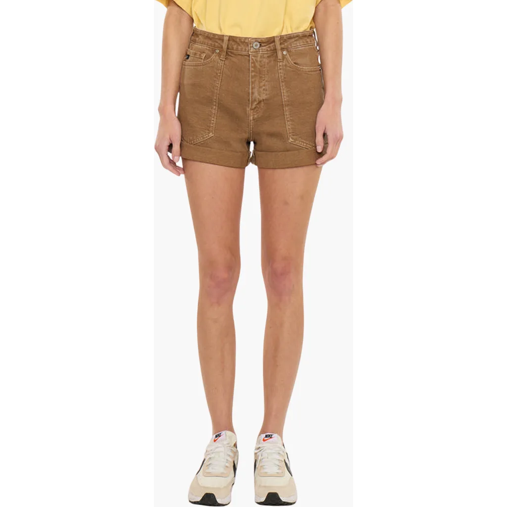 Clara High Rise Mom Shorts by KanCan