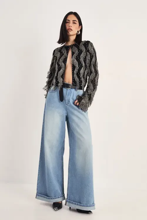 Loop Tassel Embellished Jacket by NASTY GAL