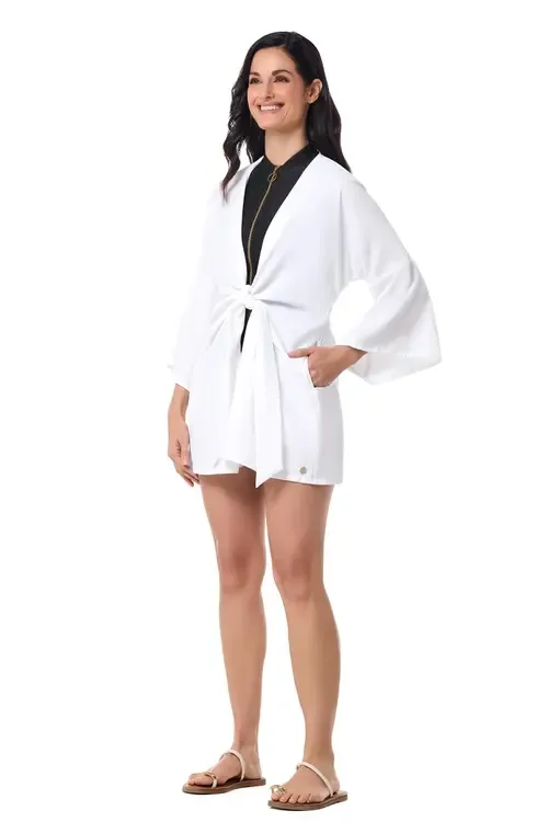 Ocean Drive Cover-Up with Front Tie, UPF 50+ Sun Protection by Coolibar