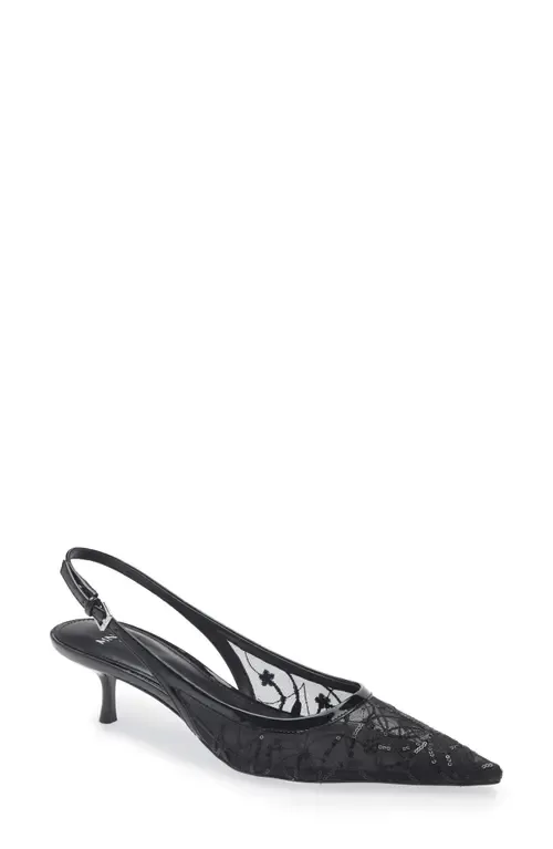 Lorio Slingback Kitten Heel Pump by MANGO