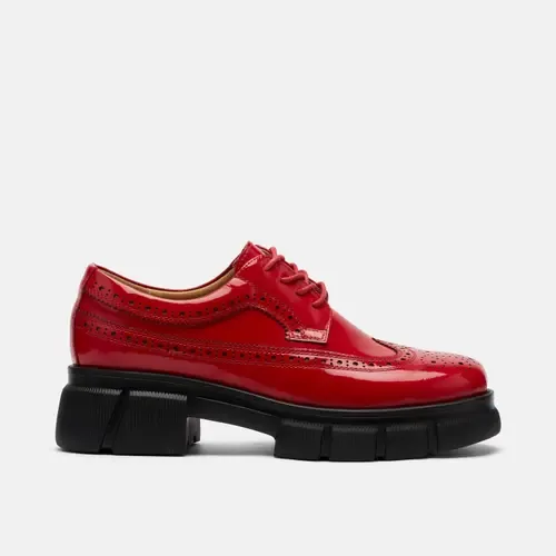 Ms. Alexander Leather Lug Wingtip Derby by MARC NOLAN