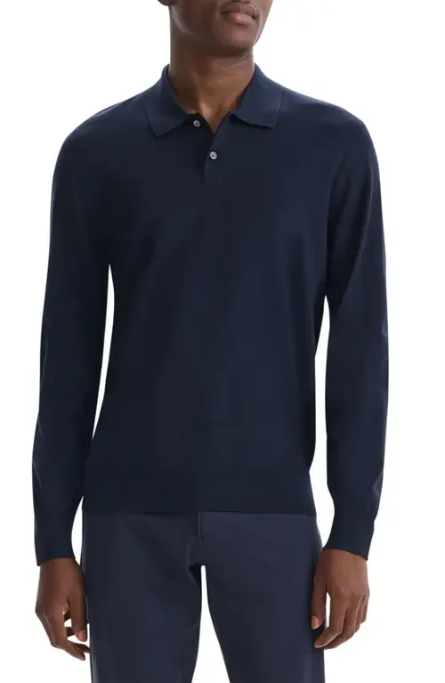 Goris Long Sleeve Polo by Theory