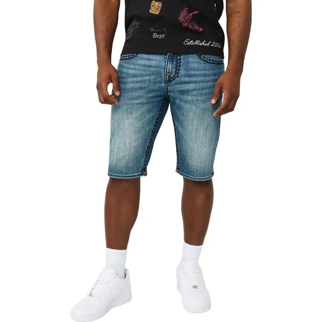 Rocco Super T Denim Shorts by True Religion