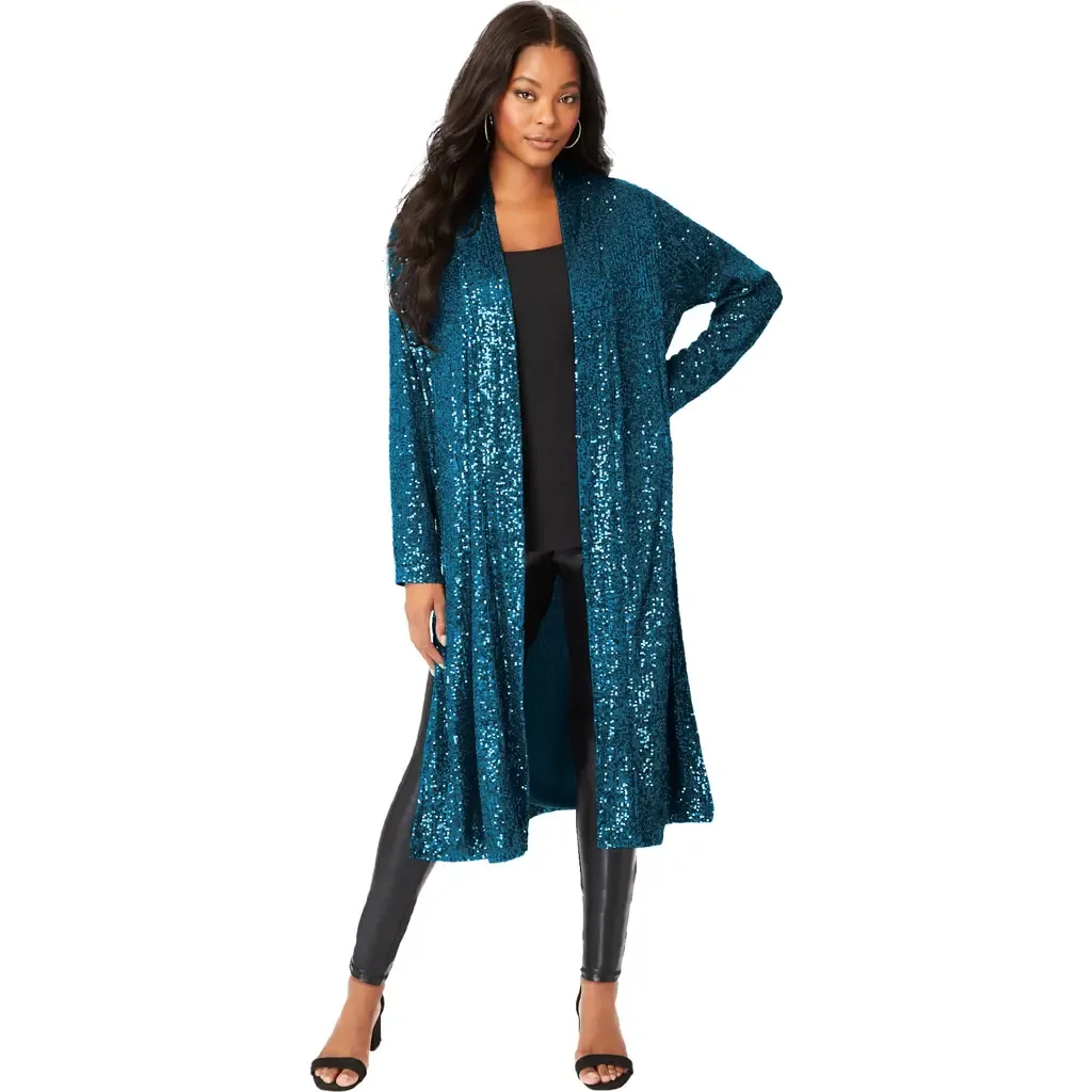 Sequin Duster by Roaman's