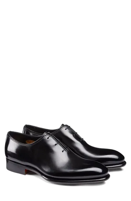 People Plain Toe Derby by Santoni